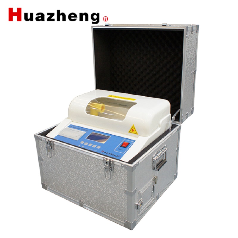 HZJQ-1B Transformer Insulating Oil Bdv Testing Equipment Dielectric Strength Oil Testing Equipment