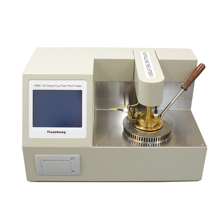 HZBS-X3 Closed Cup Flashpoint Measuring Instrument Manual Closed Flash Point And Fire Point Tester