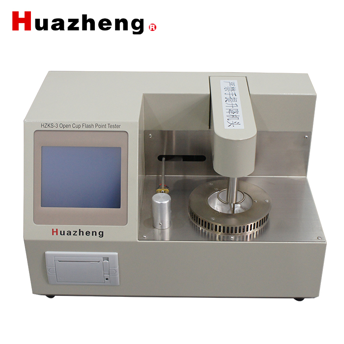 HZKS-3 Open Cup Flash Point Tester Open Cup Flash Point Measuring Instrument Fire Point Flash Point Tester