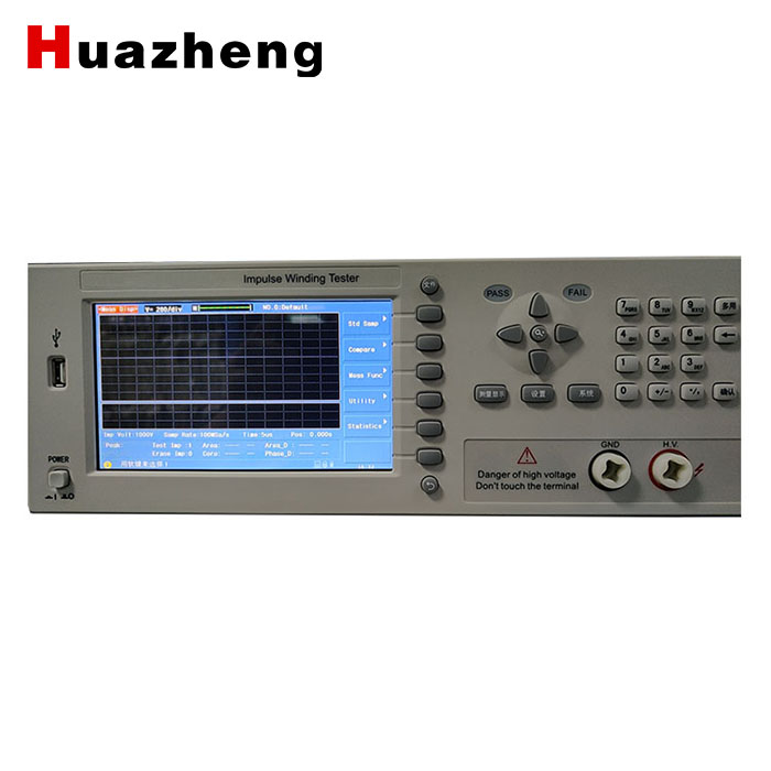 HZ2691 High Quality 5000v Pulse Coil Tester Used To Test Motor Stator 5000v Pulse Coil Tester