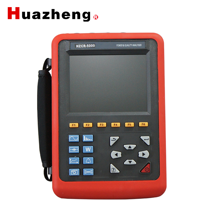 HZCR-5000 Three Phase Energy Meter Tester Three Phase Energy and Power Quality Analyser Handheld Three Phase Power Quality Analyzer