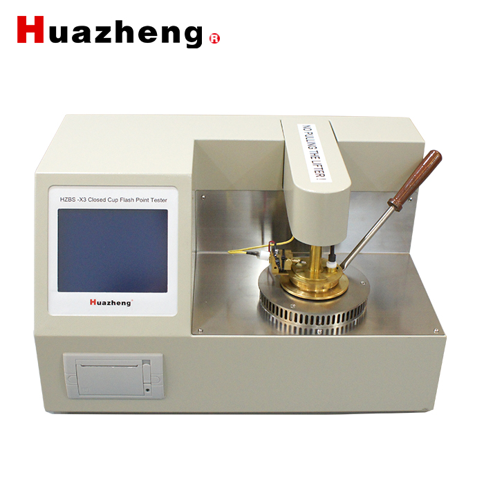 HZBS-X3 Closed Cup Flashpoint Measuring Instrument Manual Closed Flash Point And Fire Point Tester