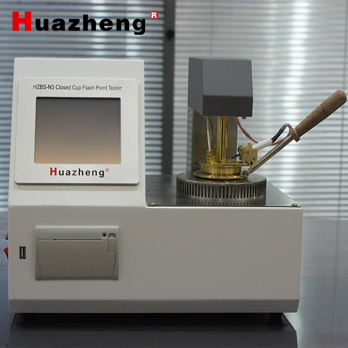 HZBS-N3 Automatic Closed Cup Flash Point Measuring Device Pensky-Martins Closed Cup Flash Point Tester