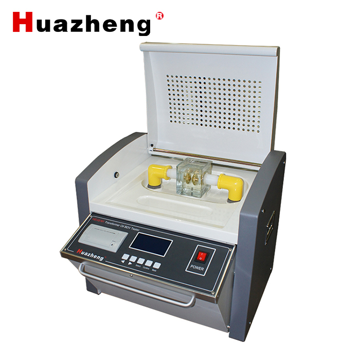 HZJQ-N1 80 KV Transformer Oil Dielectric Tester Dielectric Oil BDV Test Equipment Break Down Voltage Analysis