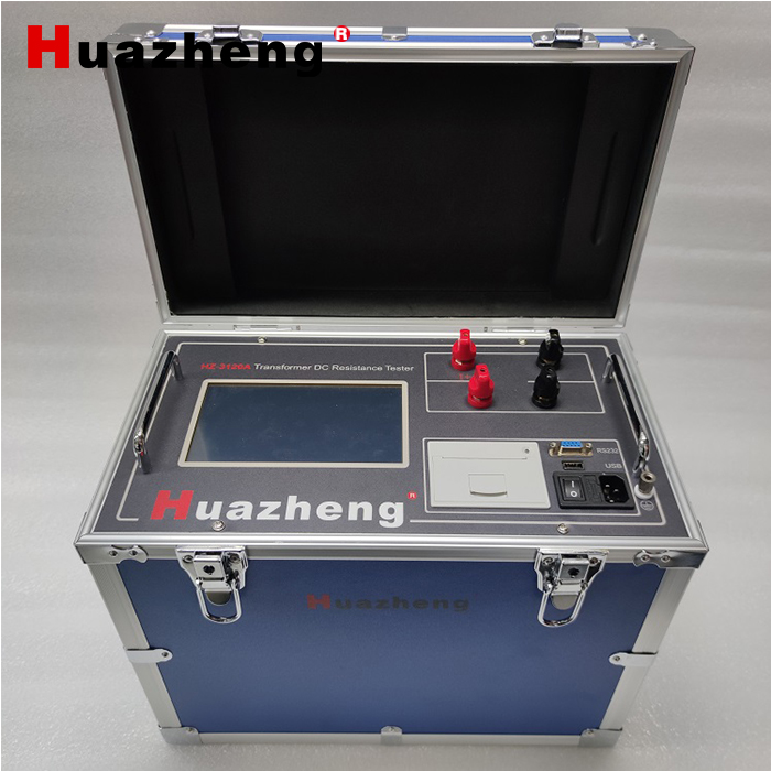 HZ-3120A Transformer Winding Resistance Test Machine Full-automatic DC Resistance Tester 20A Power Transformer Analysis Measuring Device