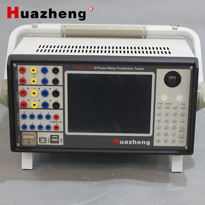 HZJB-1200 Six Phase Microcomputer Protection Relay Tester